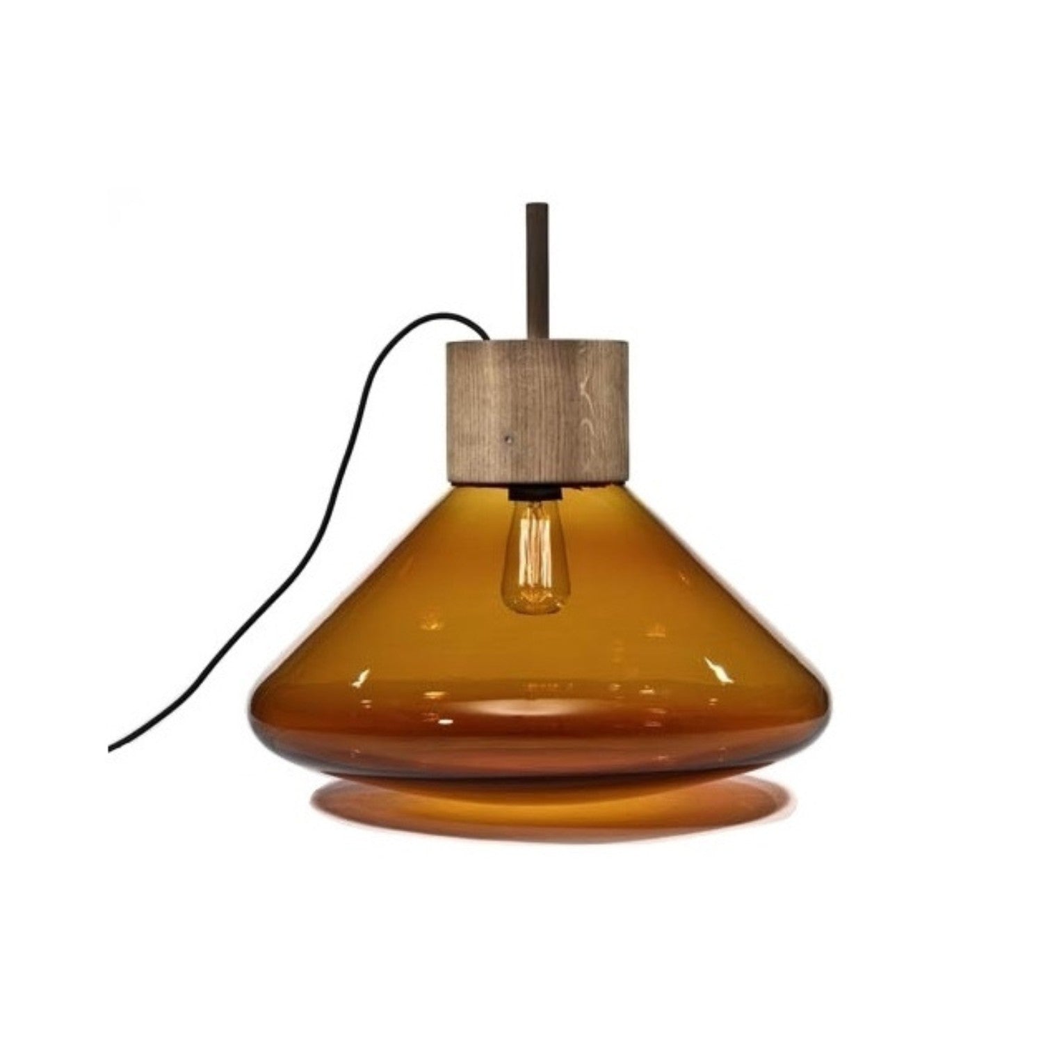 MUFFINS WOOD 03B - Pendant Light