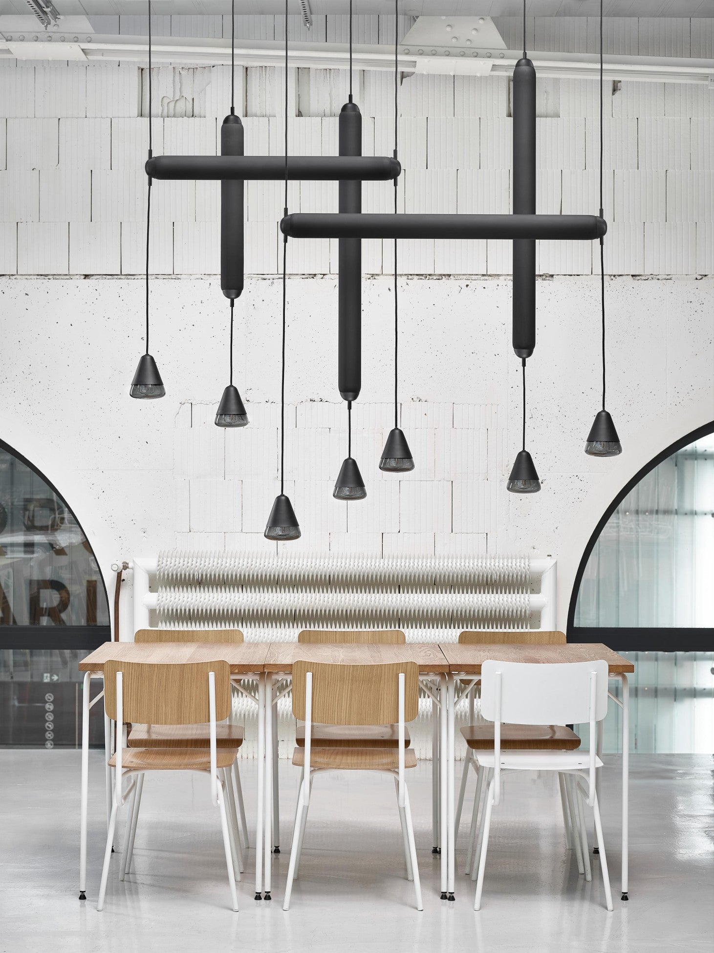 PURO SINGLE HORIZONTAL 400 - Pendant Light