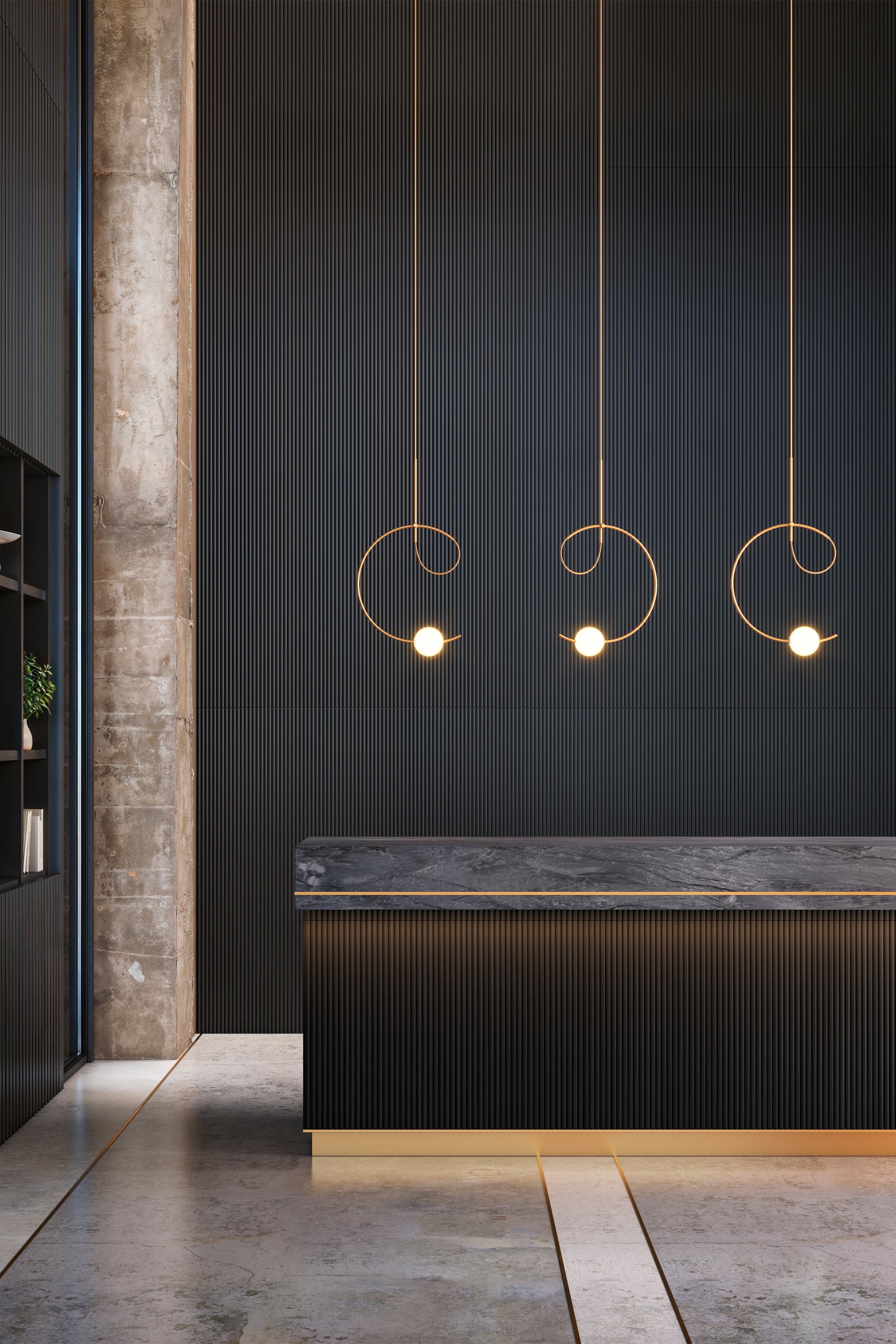 Loop Light Location Estiluz Loop Suspension Light | Luminesy