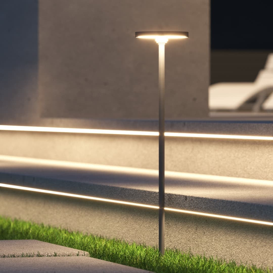 DISCO FLAT SPIKE - Outdoor Floor Lamp