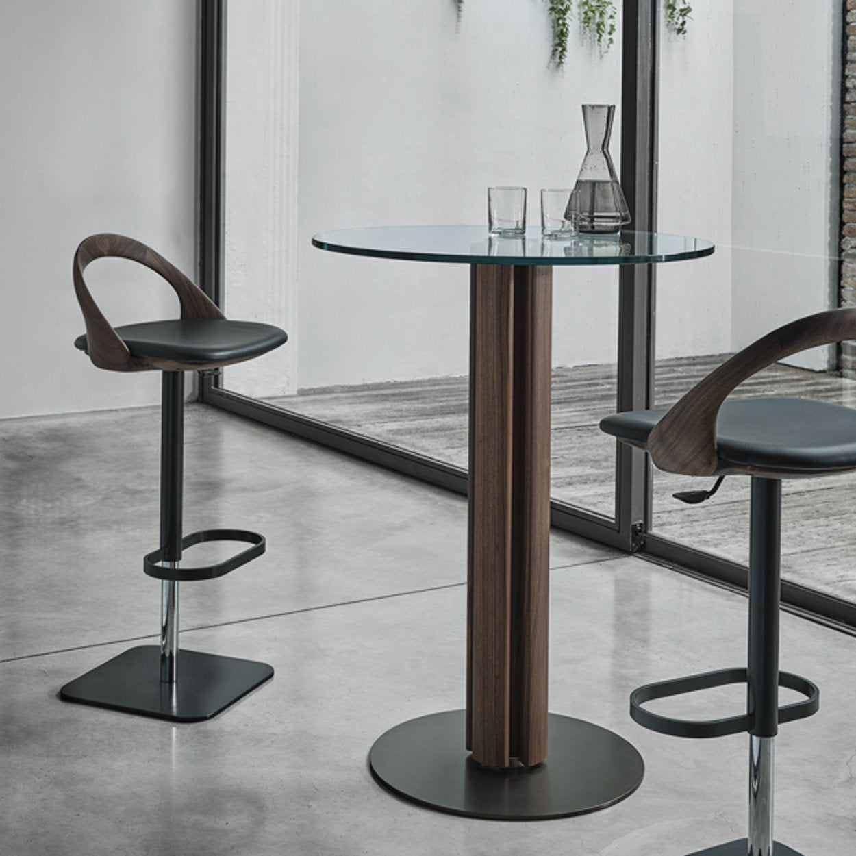 QUADRIFOGLIO BISTROT H105 80 - Round Bar Table