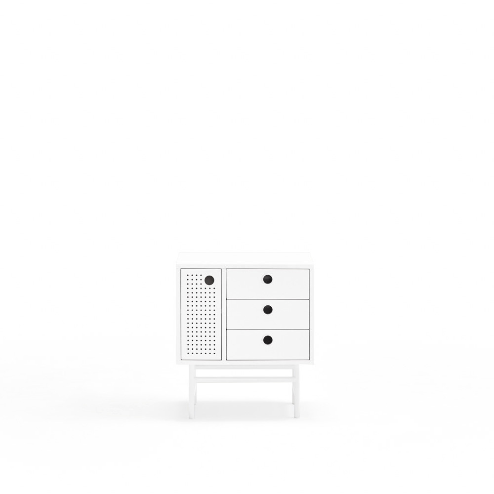 PUNTO 1D3DR - Bedside Table