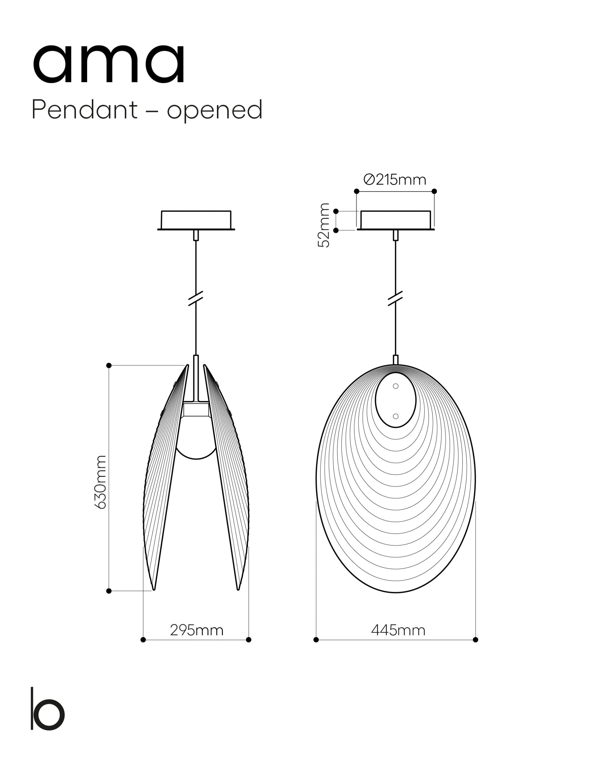 AMA OPENED - Pendant Light