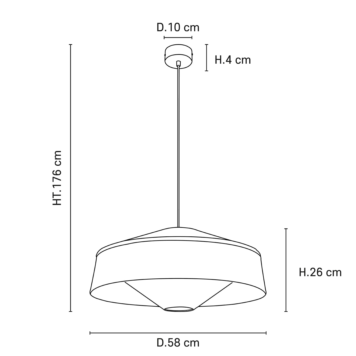 MOKUZAI M - Pendant Light