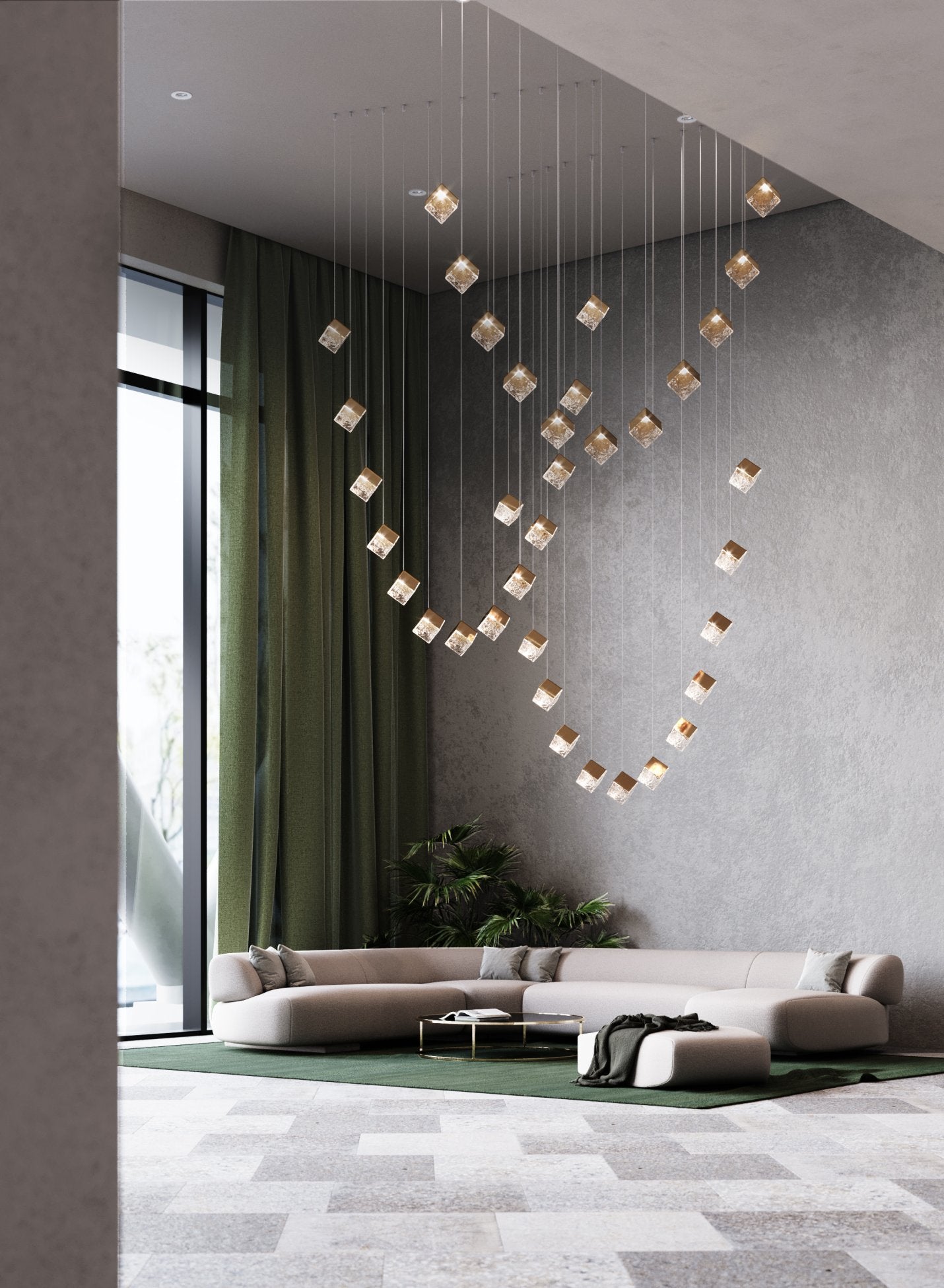 PYRITE 3 - Chandelier