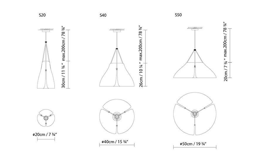 GINKGO S50 - Pendant Light - Luminesy