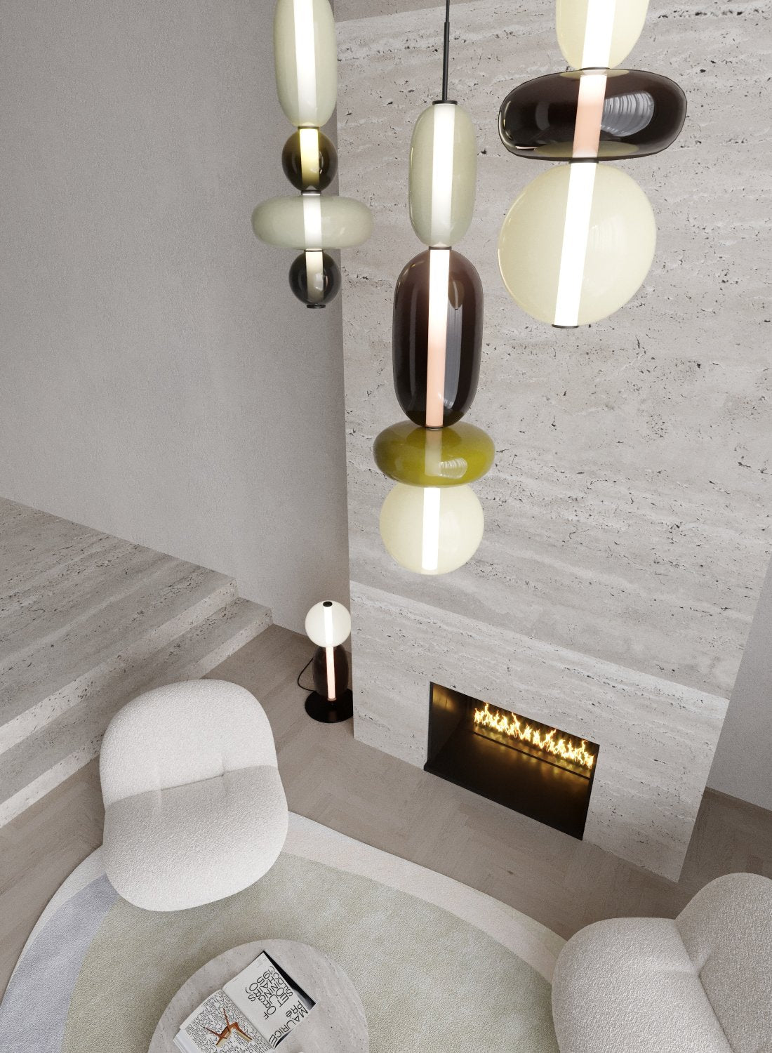 PEBBLES SMALL - Floor Lamp