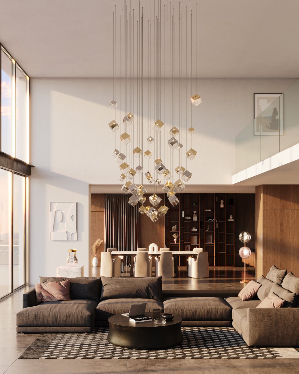 PYRITE 3 - Chandelier