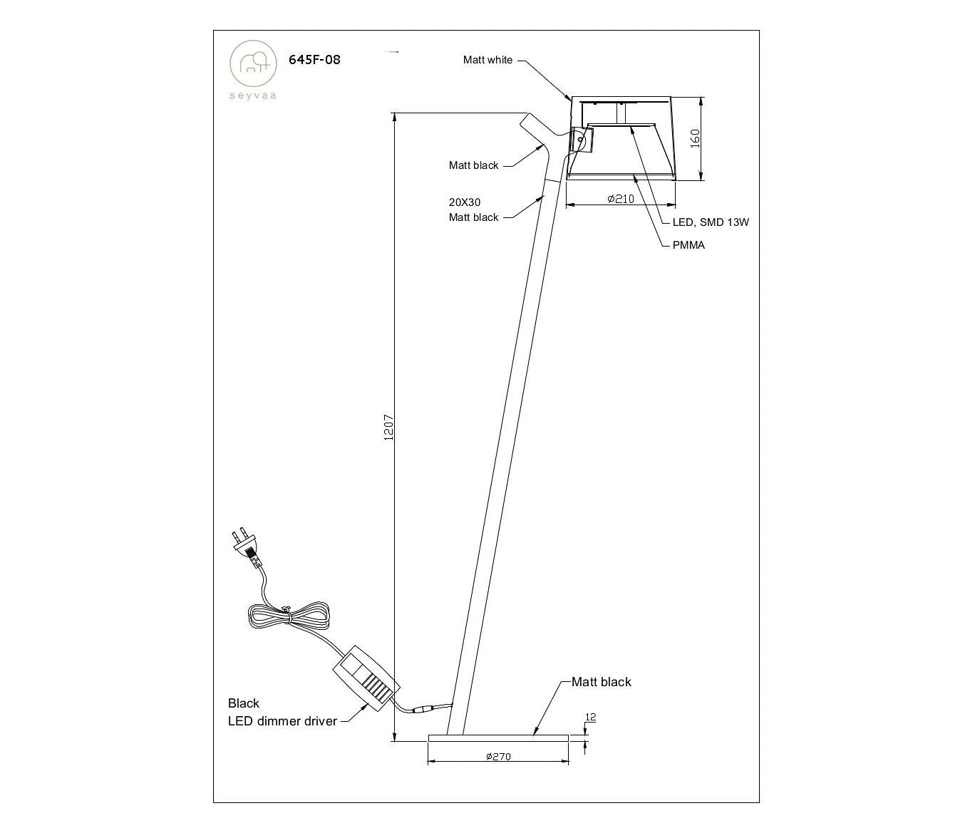 Y FLOOR - Floor Lamp